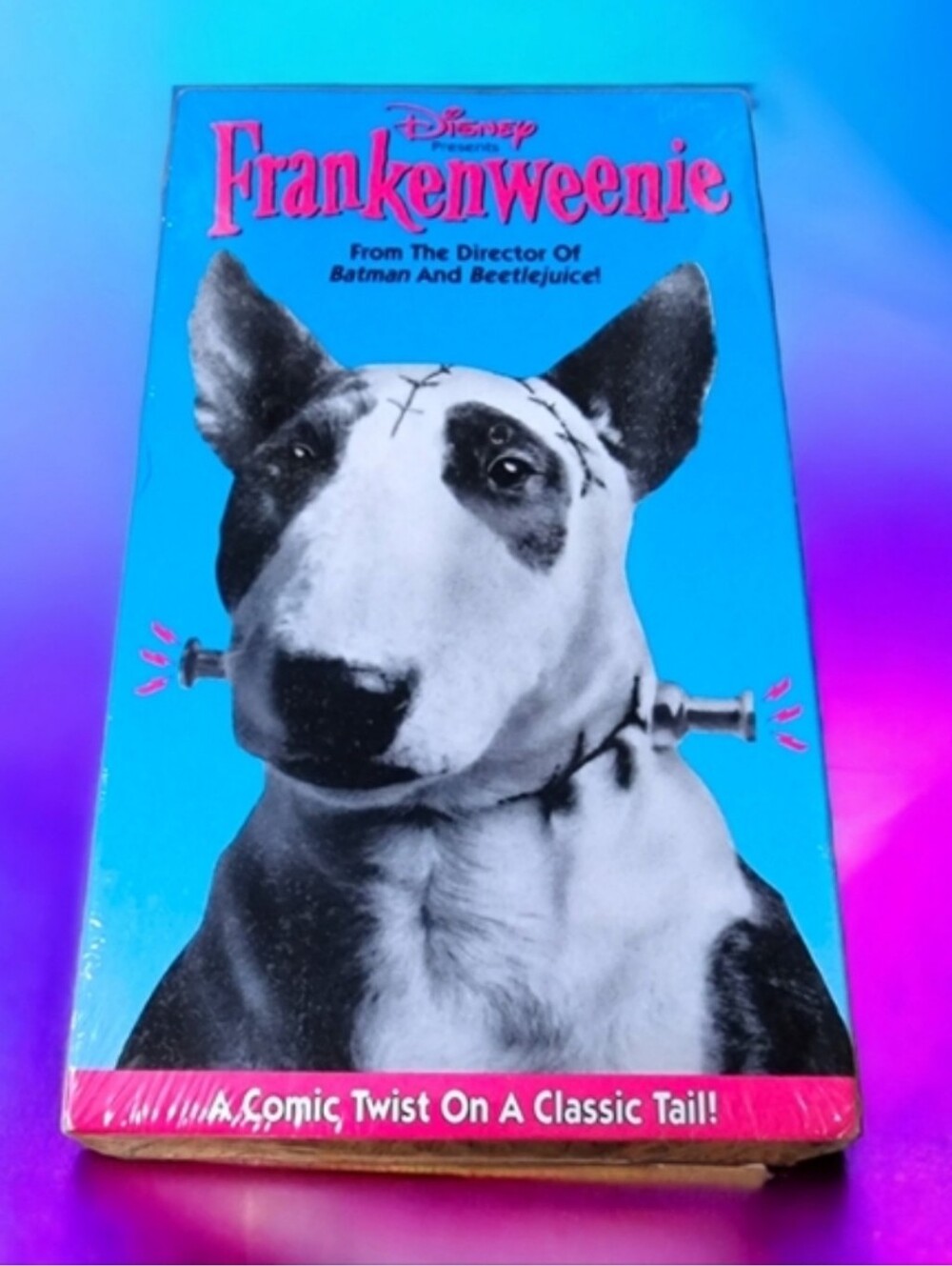 🆕️ Frankenweenie VHS Movie - Tim Burton Vintage Disney